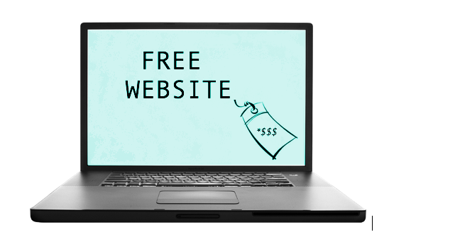 Is free website really free